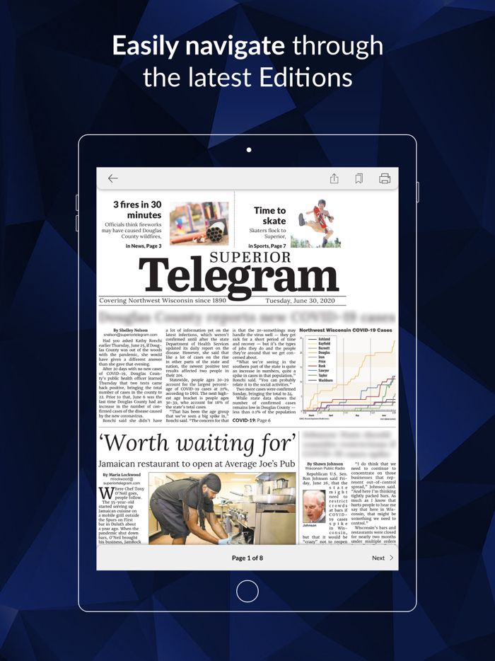 Superior Telegram E-paper