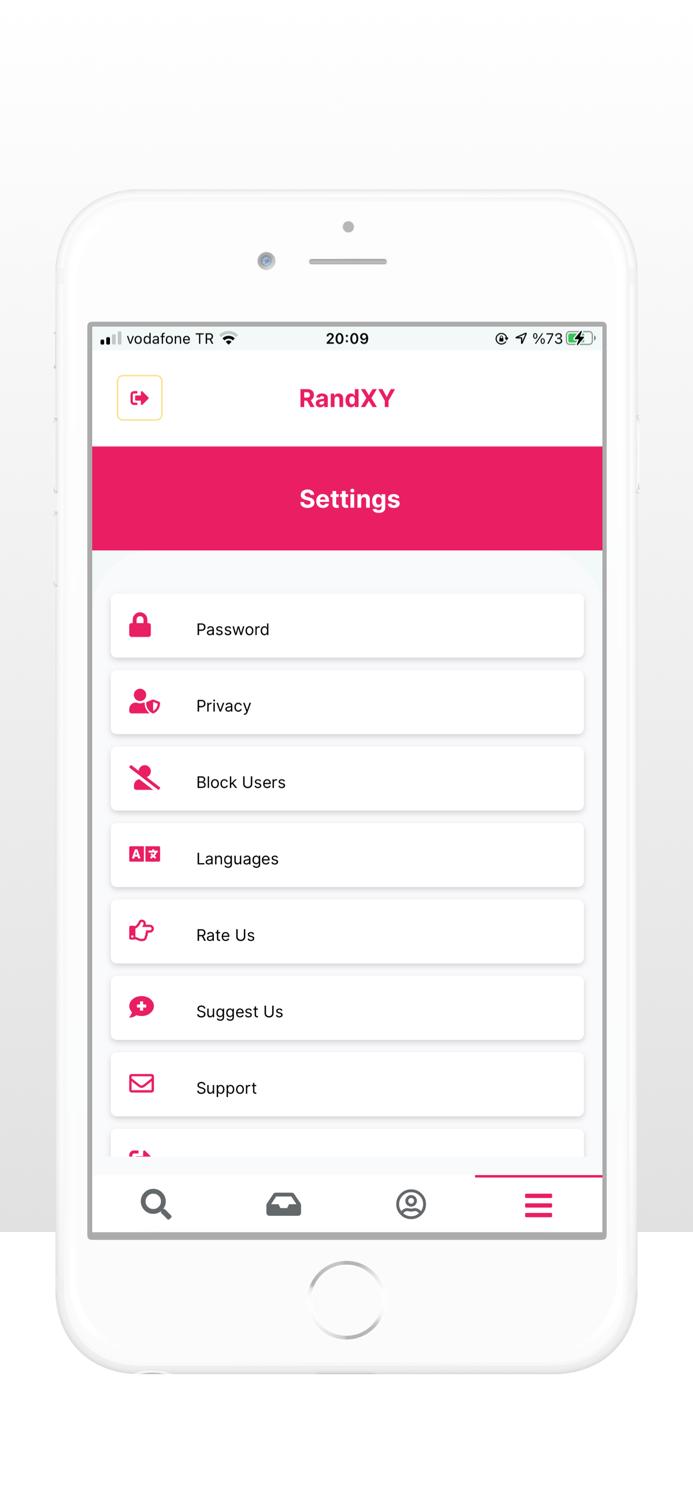 RandXY - Random Anonymous Chat
