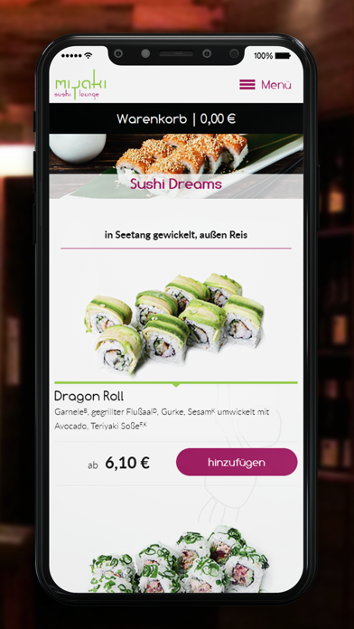 Miyaki Sushi Berlin Screenshot