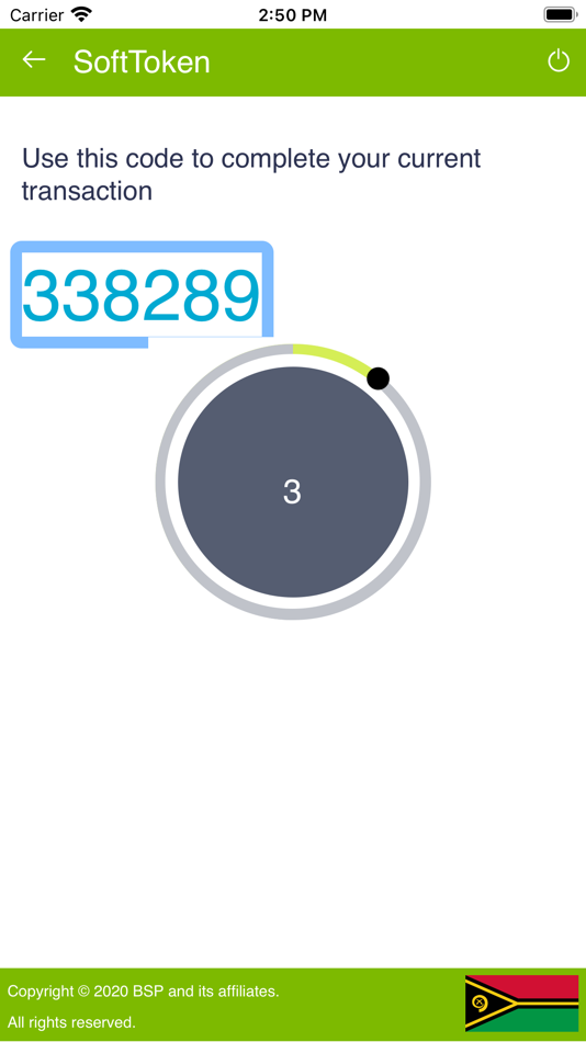 #3. BSP Vanuatu PaySecure (iOS) 由: BSP Financial Group Limited