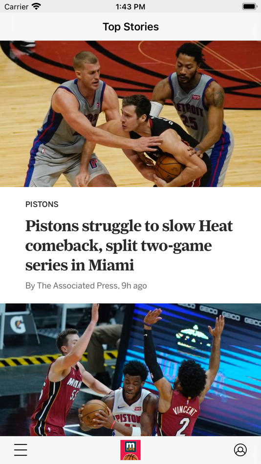 MLive: Detroit Pistons News - 4.4.13 - (iOS)