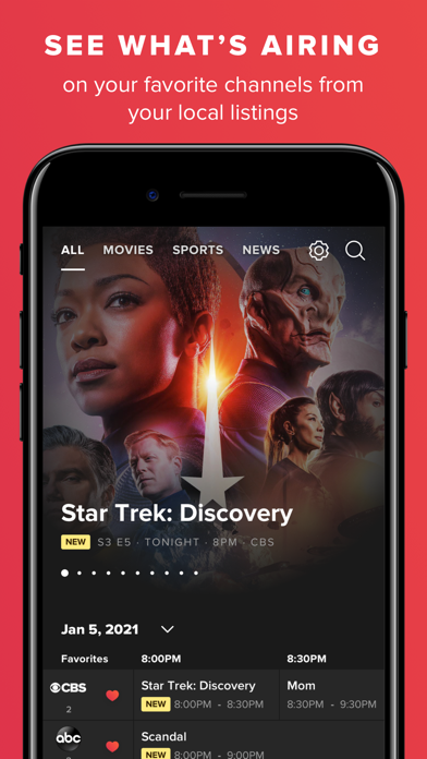 TV Guide: Streaming & Live TV Screenshot