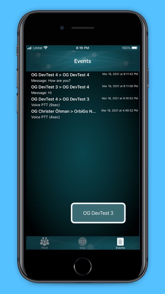 #6. OrbiGo POC (Push To Talk) (iOS) 由: Christer Ohman