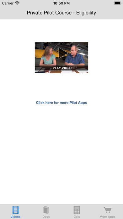 Screenshot #1 pour Pvt Pilot Course - Eligibility