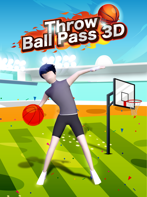 Screenshot #5 pour Throw Ball Pass 3D