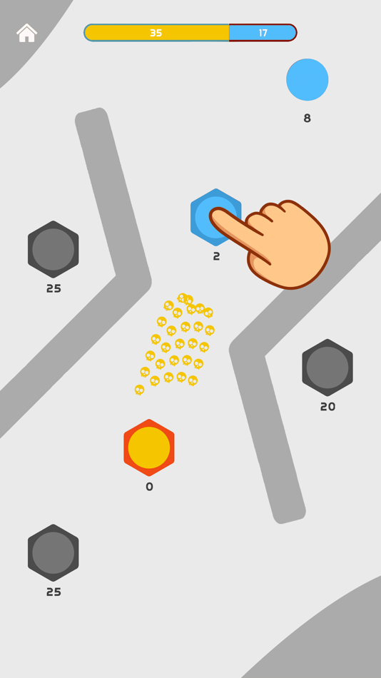 #6. Clash of Dots - 1v1 RTS (iOS) 由: AI Games FZ