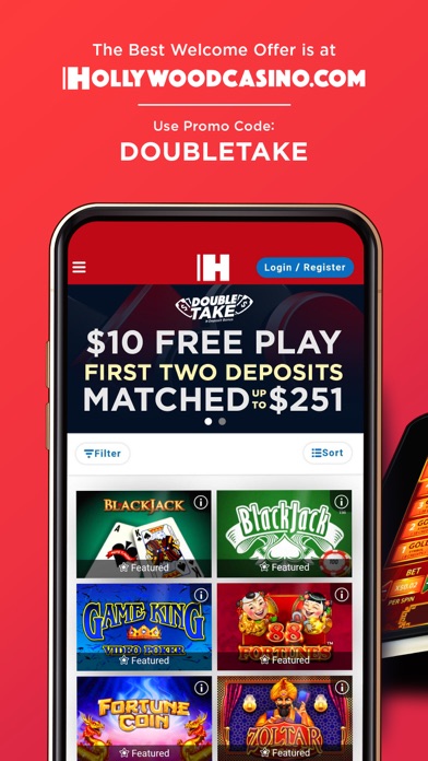 Hollywood Casino PA Real Money Screenshot