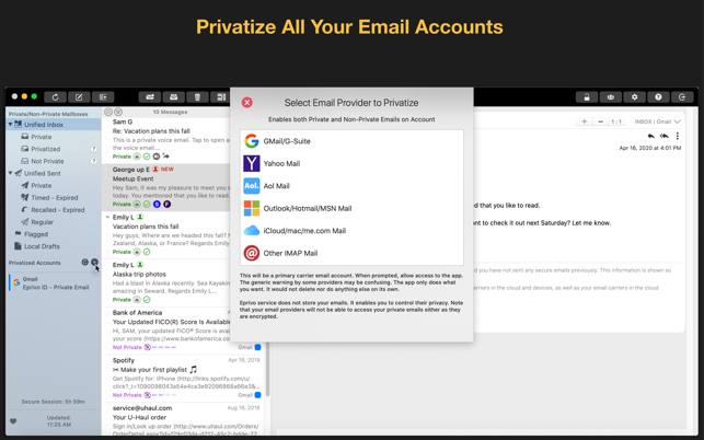 EPRIVO Private Email & Voice(圖2)-速報App