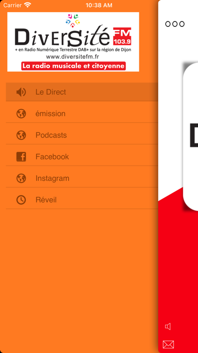 Diversité FM Screenshot 2 - AppWisp.com