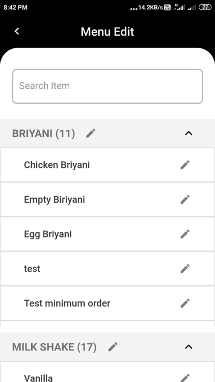 Flyer Eats - RESTAURANT APP