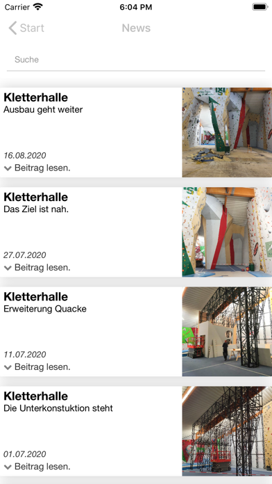 Sektion Zittau des DAV Screenshot