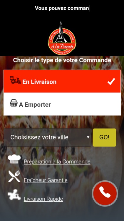 French Pizza Versailles