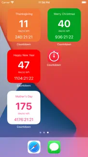 countdown # iphone screenshot 1