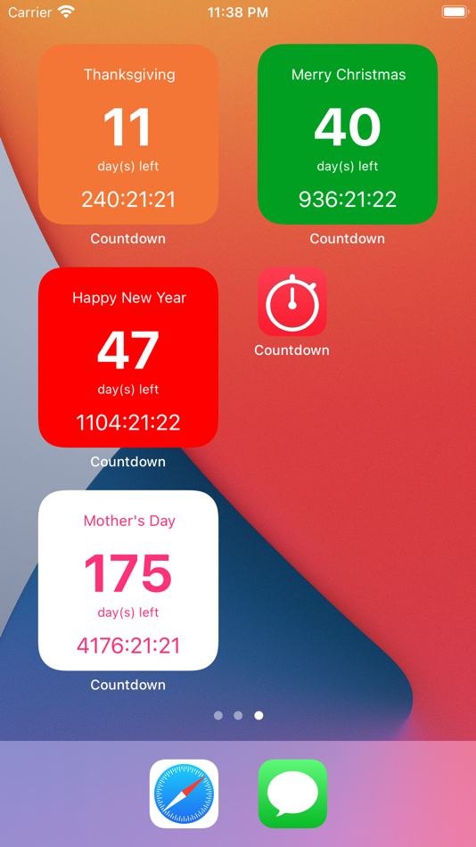 #1. Countdown # (macOS) 由: Khang Le