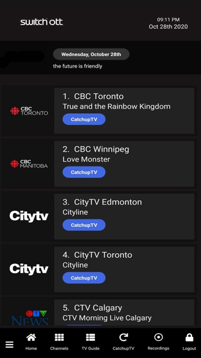 Switch OTT Screenshot