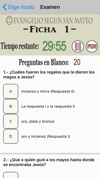 El juego de la biblia Screenshot
