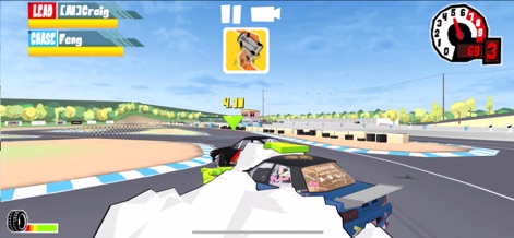 FR Legends - Witness the high-stakes action of close-quarter drifting, with dramatic tire mark trails and immediate feedback from the collision indicator.
