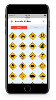 australia signs gifs stickers iphone screenshot 3