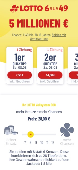 Lotto Brandenburg on the App Store