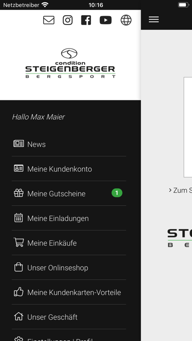 Condition Steigenberger Screenshot