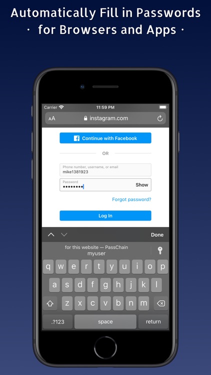 PassChain Password Manager