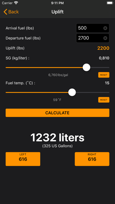 Airro Aviation Fuel Calculatorのおすすめ画像4