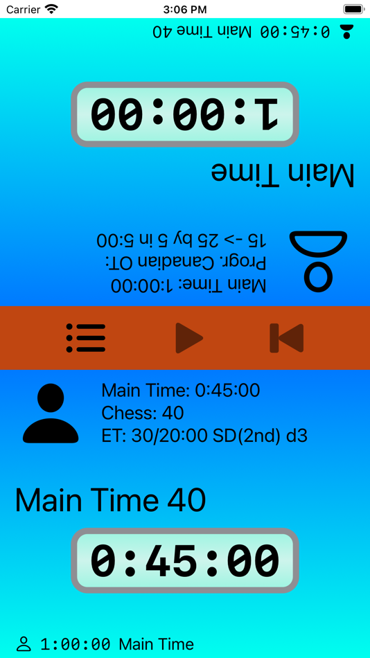 #1. Game Clock (Chess, Go, Shogi) (iOS) 由: Christian Boehringer
