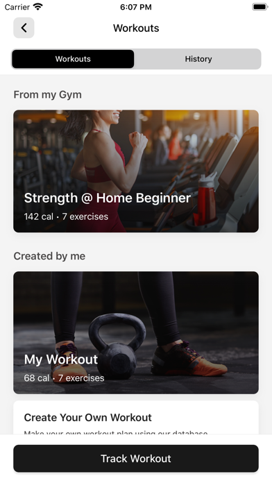 FITNESSBOX Screenshot