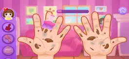 Game screenshot Bella's hand care salon game apk