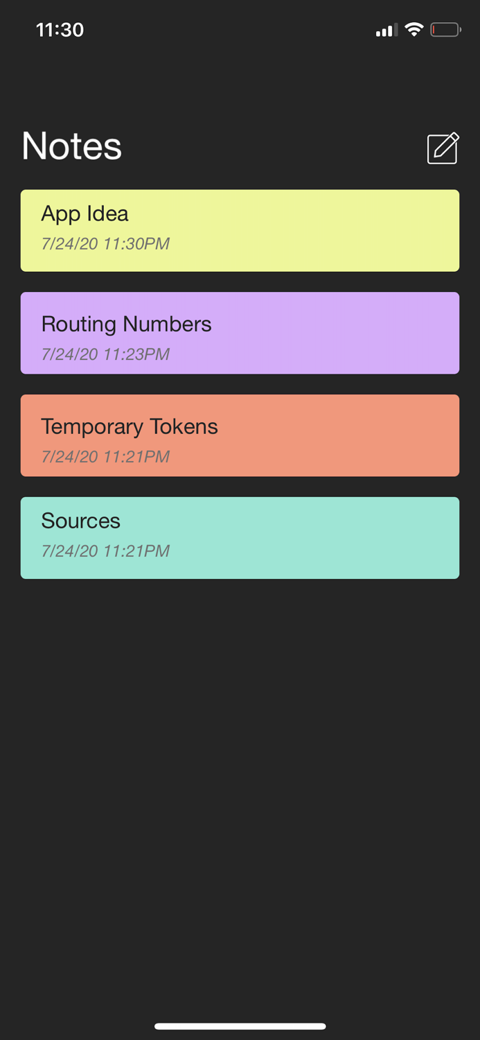 Enclave - Secure Notes