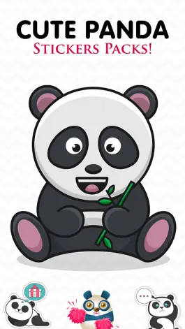 Game screenshot Cute Panda Stickers Pack! mod apk