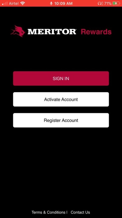 Meritor India Rewards Screenshot