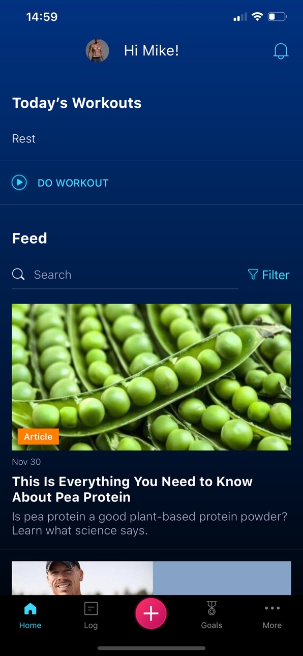 iPhone screenshot