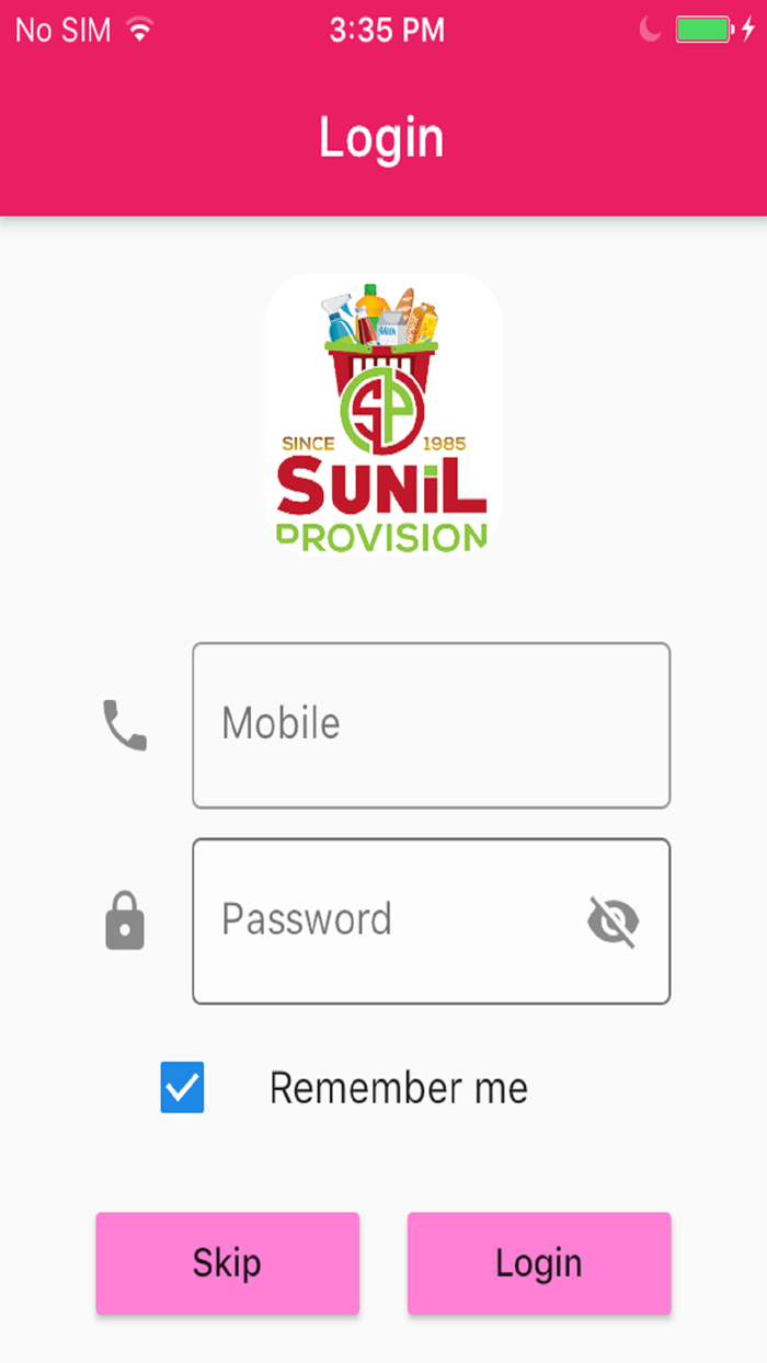 SUNIL PROVISION