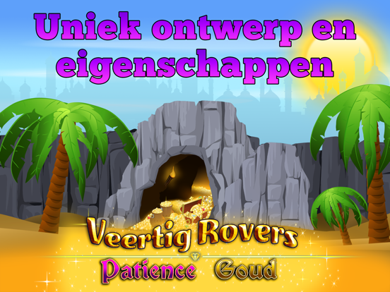 Veertig Rovers Patience Goud iPad app afbeelding 4