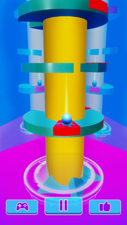 Helix Ball Bounce - Go Up Jump screenshot-4