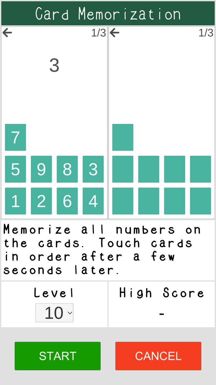 Daily Brain Training