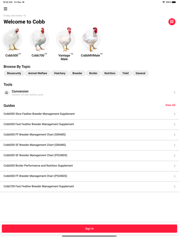 Cobb Flock Management