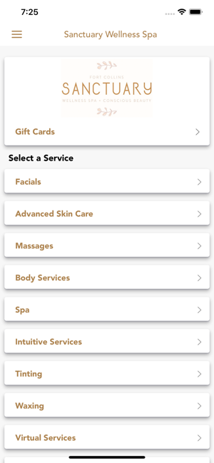 Sanctuary Wellness Spa App(圖1)-速報App