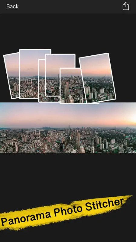 Panorama Photo Stitch screenshot 3 of 4