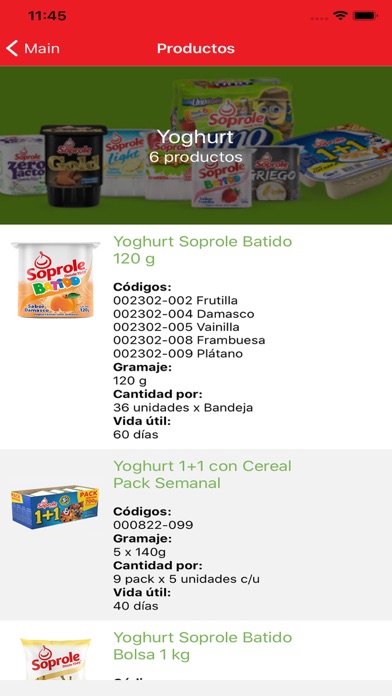 Catálogo Soprole App Screenshot 2 - AppWisp.com Catálogo Soprole App Screenshot 2 - AppWisp.com