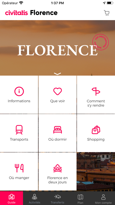 Screenshot #2 pour Guide Florence Civitatis.com
