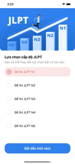 Game screenshot TryJLPT-JAPANESE ONLINE TEST apk
