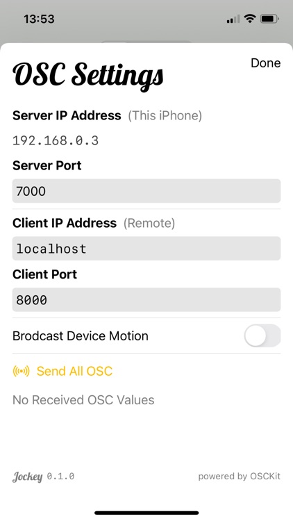 Jockey OSC screenshot-7