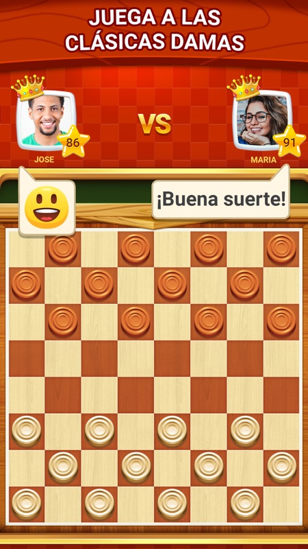 Damas: online y offline screenshot 1