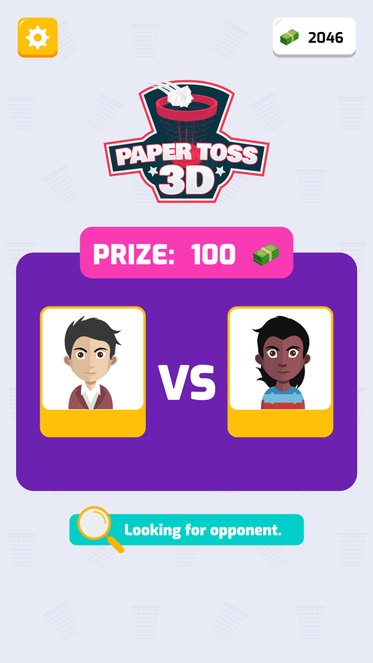 #1. Paper Toss 3D (iOS) 由: Omer Bashir