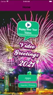 video greetings 2021 new year iphone screenshot 1