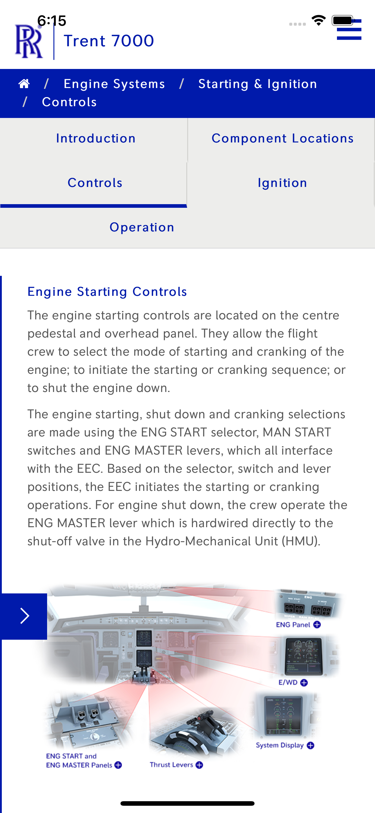 Trent 7000 Pilot Guide