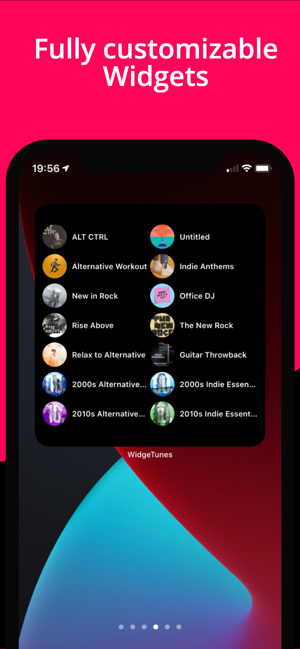 ‎WidgeTunes - Music Widgets Screenshot