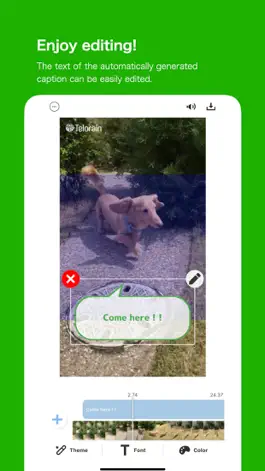 Game screenshot Video Captions App - Telorain apk